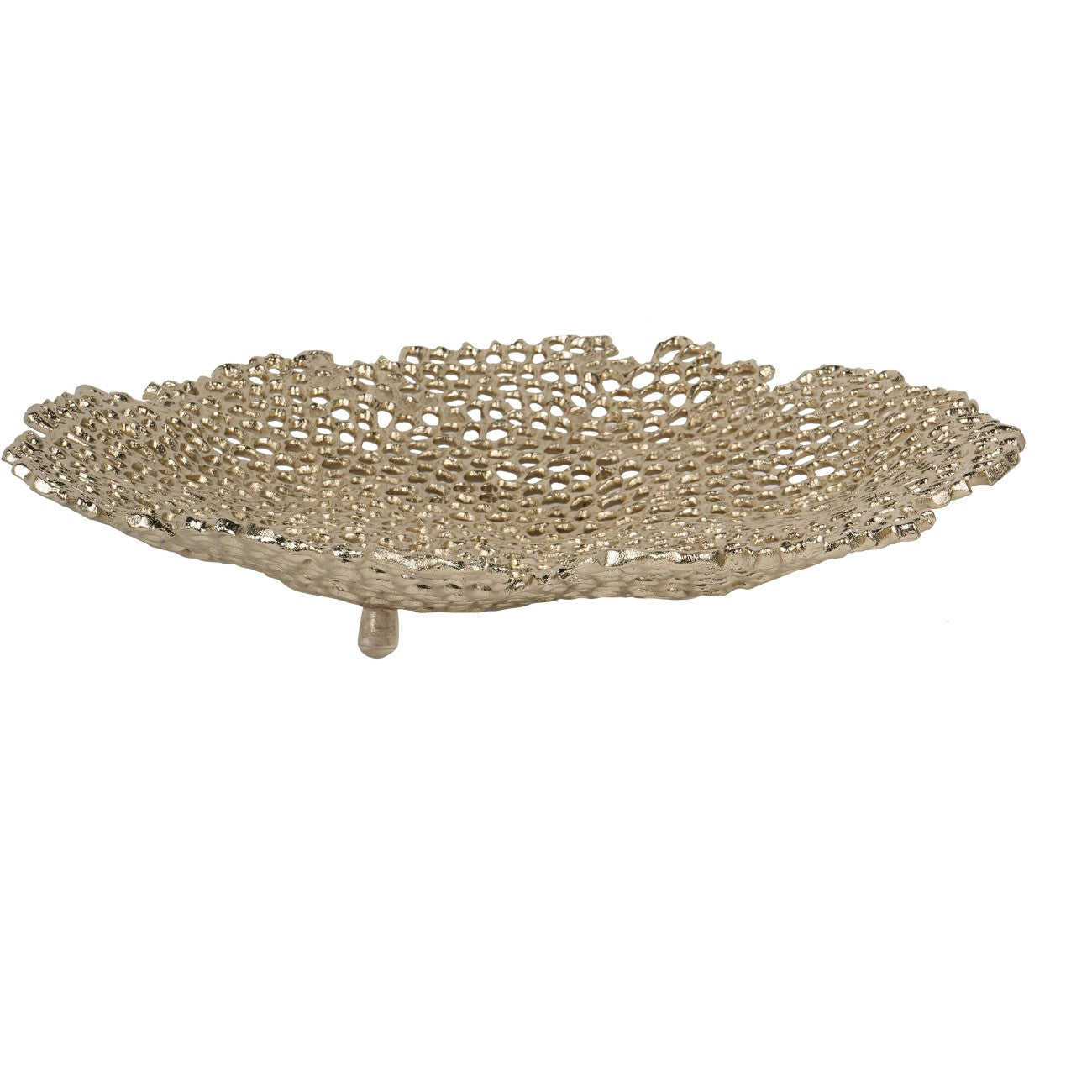 Miel Gold Cast Aluminium Platter